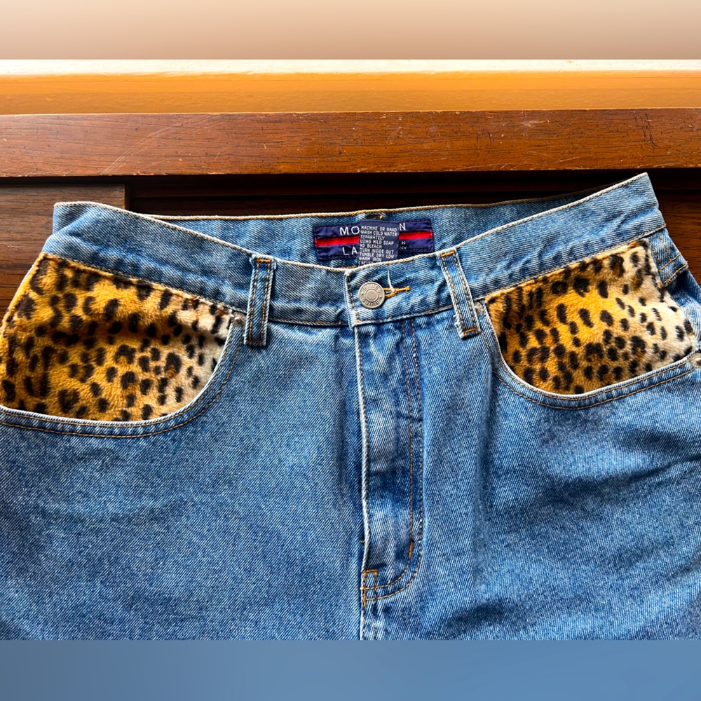 Vintage Mountain Lake Denim